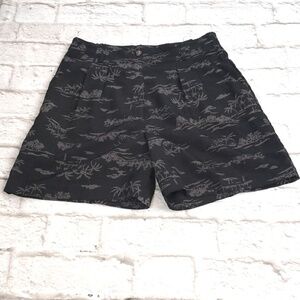 Line-Up For Sport Black High Waist Shorts